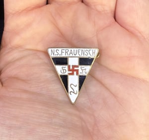 WW2 German NSDAP Womens League Enamel Pin