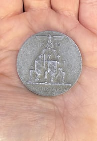 WW2 German NSDAP Reichsparteitagabzeichen Tinnie