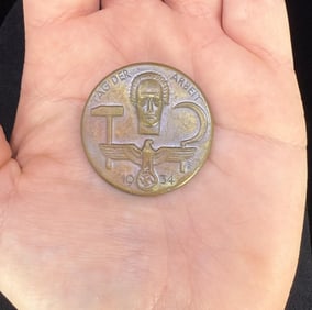 WW2 German Tag der Arbeit Day of Labor Tinnie