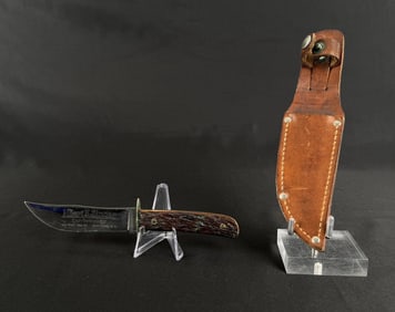 Remington Albert Singer Fur Company Knife