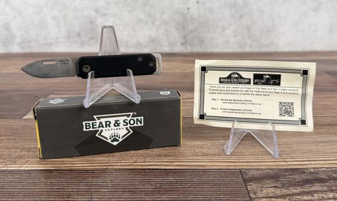Bear & Son 109BK Slip Joint Knife