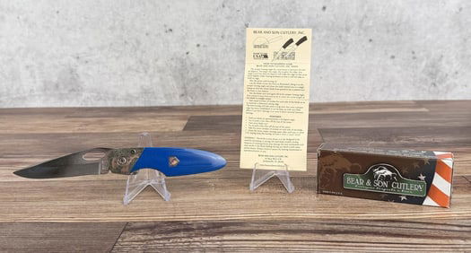Bear & Son G10B Blue Jean Pocket Knife