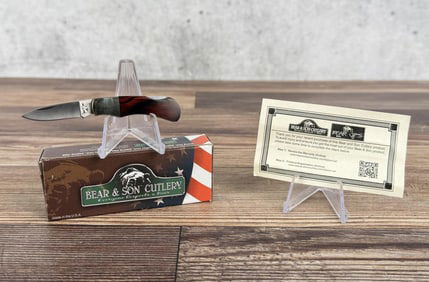 Bear & Son 240R Mini Rosewood Pocket Knife