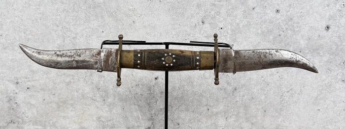 Mexican Double Bladed Fighting Knife Dagger