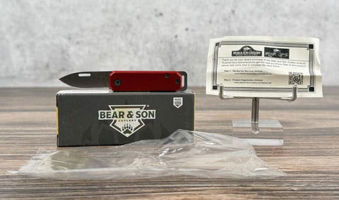 Bear & Son 109RD Slip Joint Knife