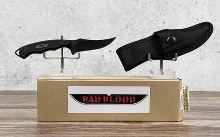 Bad Blood Hunter Fixed Blade Knife BB0152-BH