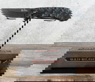 Bad Blood Spiraling Demise Pocket Knife BB103K