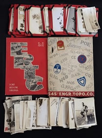 WW2 545th Engineers Topo Co Photo Album