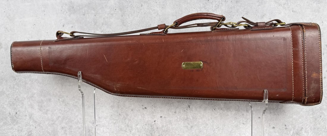 Lyon & Coulson Leg of Mutton Shotgun Travel Case: Nice example. 32" by 9 3/8" by 3".