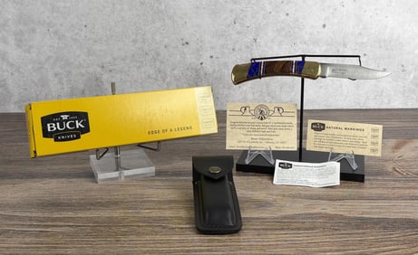 Buck 110 Brian Yellowhorse Eagle Pocket Knife