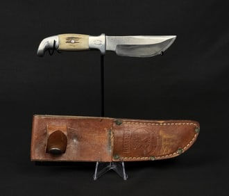 RH Rudy Ruana Bullwhip Bonner Montana Knife 14b