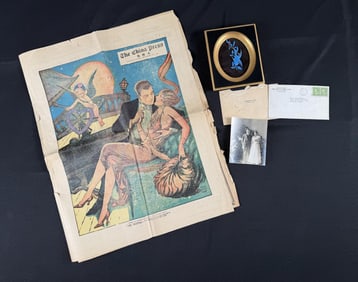 Antique Chinese Cloisonne Tian Tsui Hair Pin