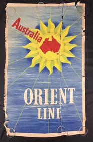 Orient Steam Navigation Company Australia Poster