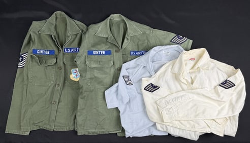 Korean War Air Force Uniform grouping.