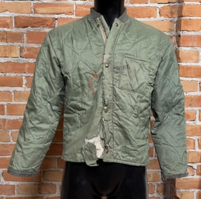 Vietnam War CWU-9/P Quilted Pilot Jacket Liner