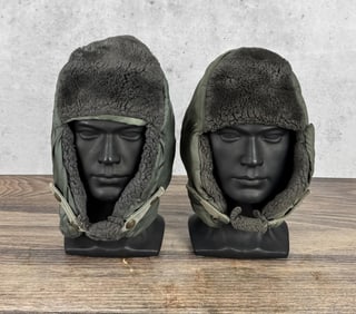 Vietnam War Winter Flight Helmet Sage Green B9B