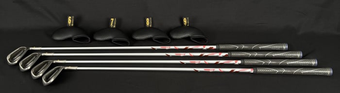 Ping Karsten 2014 Yellow Dot 6 7 8 9 Irons Clubs
