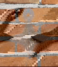 Antique Cast Iron Star Windmill Weight