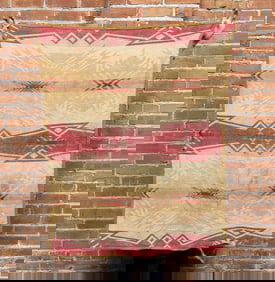 Antique Pendleton Indian Wool Blanket