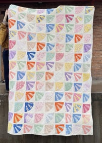 Antique Grandmothers Fans Quilt