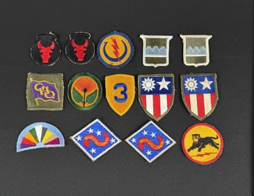 Collection of WW2 Korea Era Patches