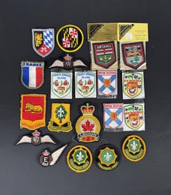 Collection of Foreign Military Patches