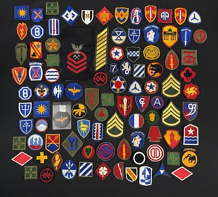 Collection of WW2 Korea Era Patches