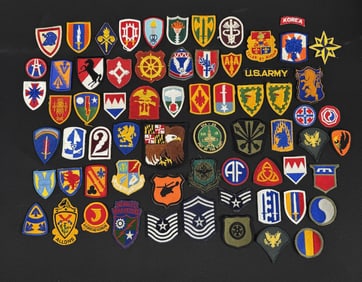 Collection of WW2 Korea Era Patches