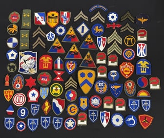 Collection of WW2 Korea Era Patches