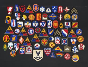 Collection of WW2 Korea Era Patches