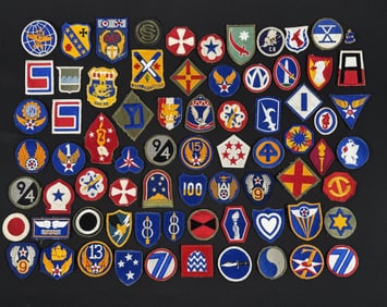 Collection of WW2 Korea Era Patches