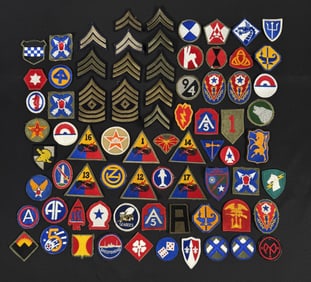 Collection of WW2 Korea Era Patches