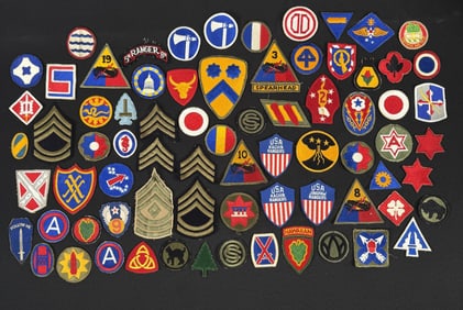 Collection of WW2 Korea Era Patches
