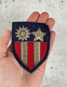 WW2 US Army CBI Bullion Patch
