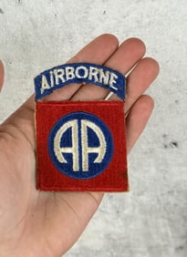 WW2 US 82nd Army Airborne Patch