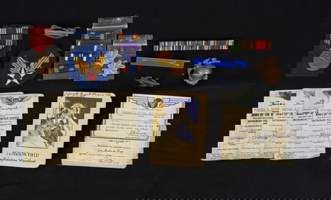 WW2 Named Military Medal Grouping