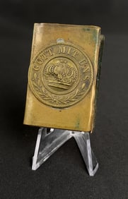 WW1 WWI German Gott Mit Uns Brass Match Holder