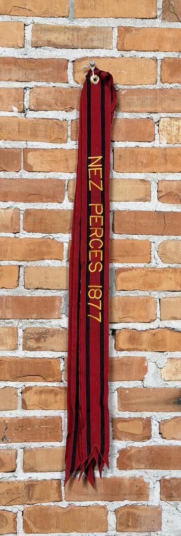 1877 1878 US Indian Wars Streamers: Bannocks, Nez Perces, Pine Ridge.