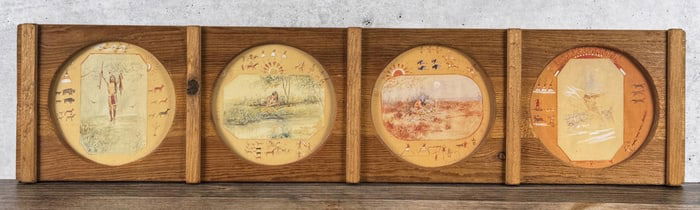 Charles M. Russell Four Seasons Watercolor Prints