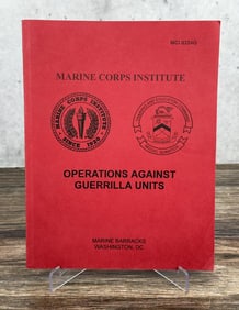 Marine Corps Operations Against Guerrilla Units