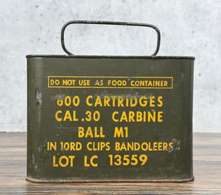 600 M1 Carbine .30 Ball Rifle Cartridges Ammo