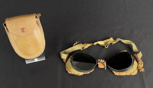 WW2 10th Mountain Div Foster Grant Ski Goggles