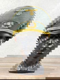 WW2 Heer Wehrmacht General Cap Hat