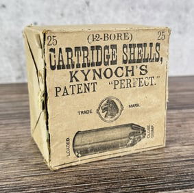 Box Of Kynoch's Brass 12 Ga Shotgun Shells