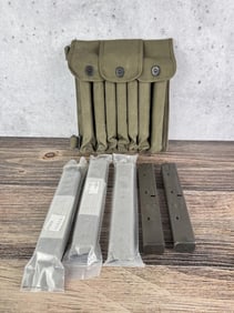 Uzi Magazines & Magazine Pouch