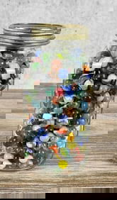 Jar of Antique Marbles