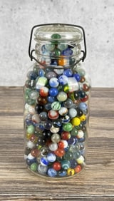 Jar of Antique Marbles