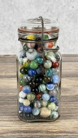 Jar of Antique Marbles