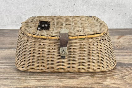 Antique Montana Fly Fishing Creel