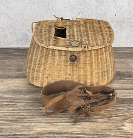 Antique Montana Fly Fishing Creel